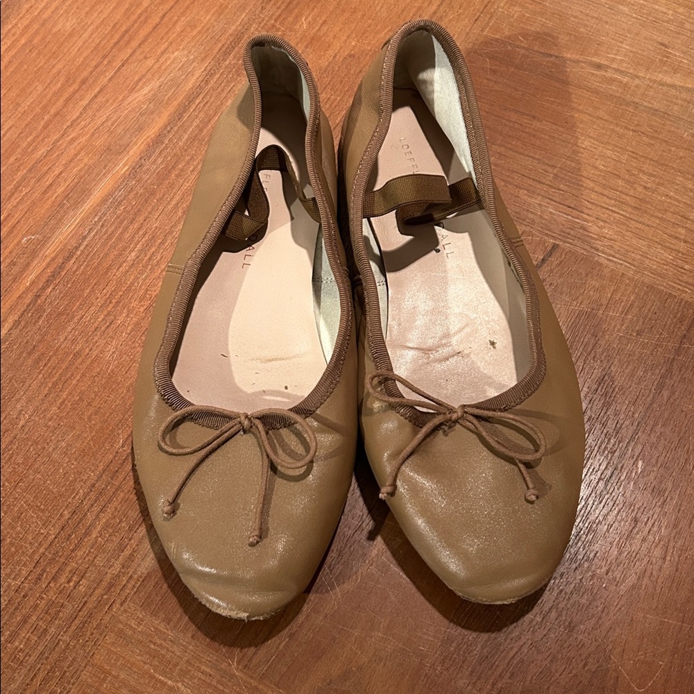 Loeffler Randall Leonie leather ballet flats